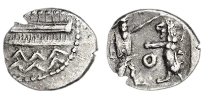PHOENICIA, Sidon, 400 BC, Obol