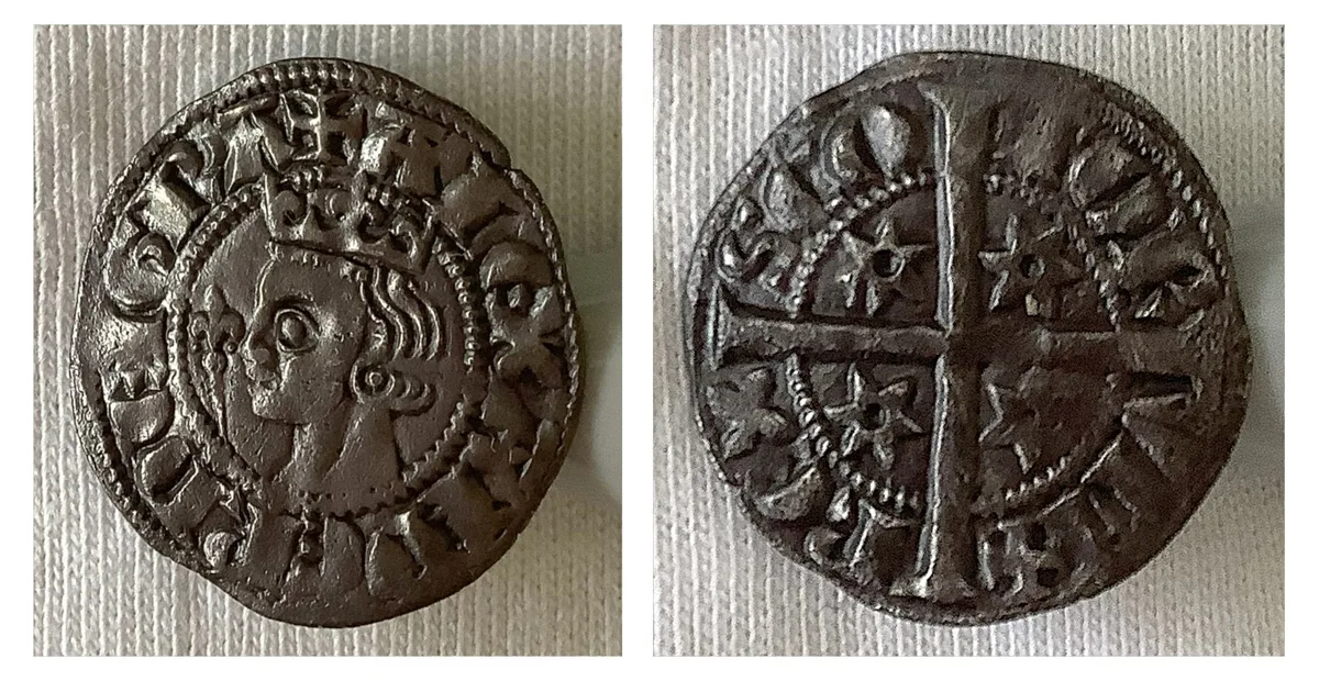 Alexander the 3rd Penny, 1249-1286 era Scottish silver coin!