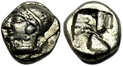 Ionia, Phokaia AR Diobol. Circa late 6th BC
