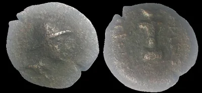 KING of ELYMAIS, Tigraeus (Tigraios) Usurper (Struck 138/7-133/2 BC) Æ 15 mm 1.77 gm Chalkous, VF, Rare