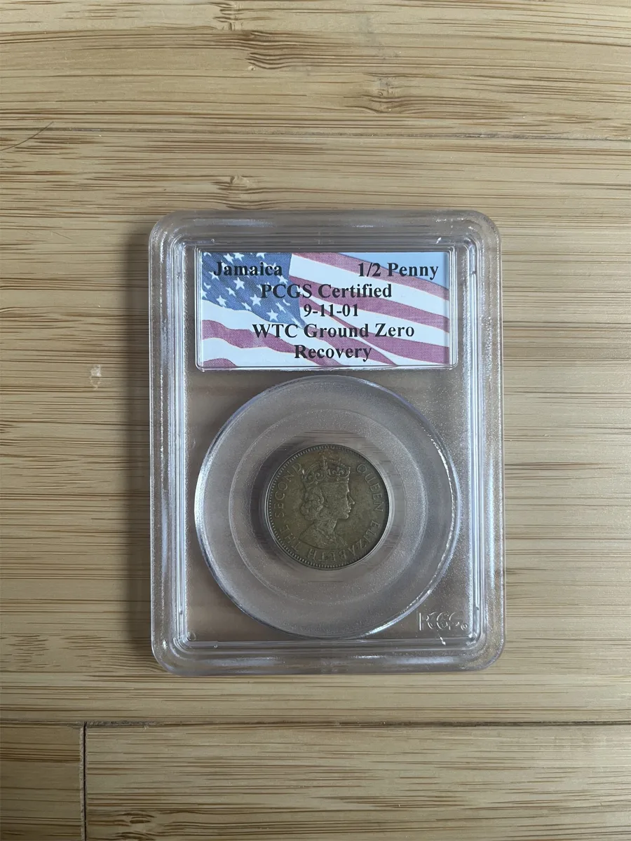 PCGS certified 9/11 penny found on site