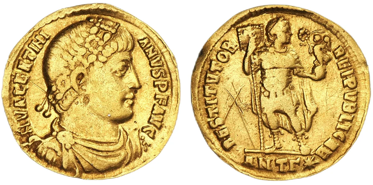 Valentinian, 364-375, Solidus