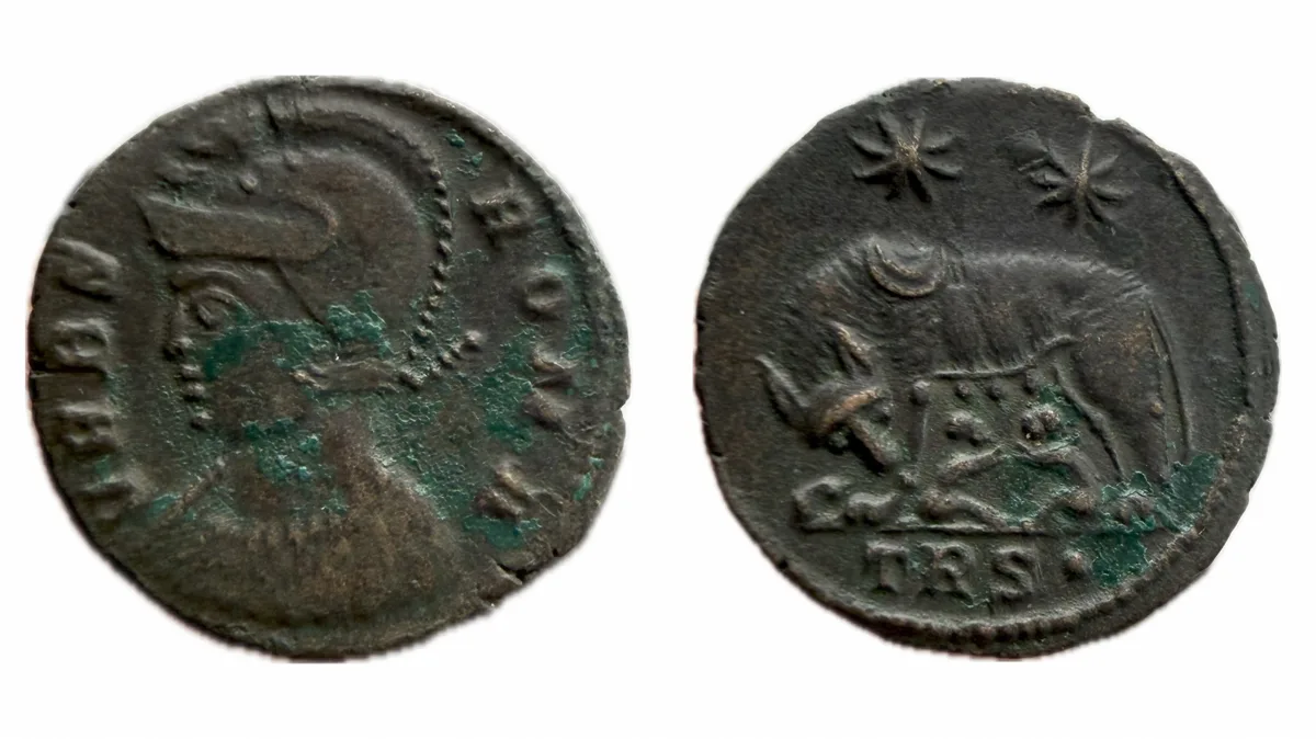 Constantine I "the Great", AE Rome Commemorative