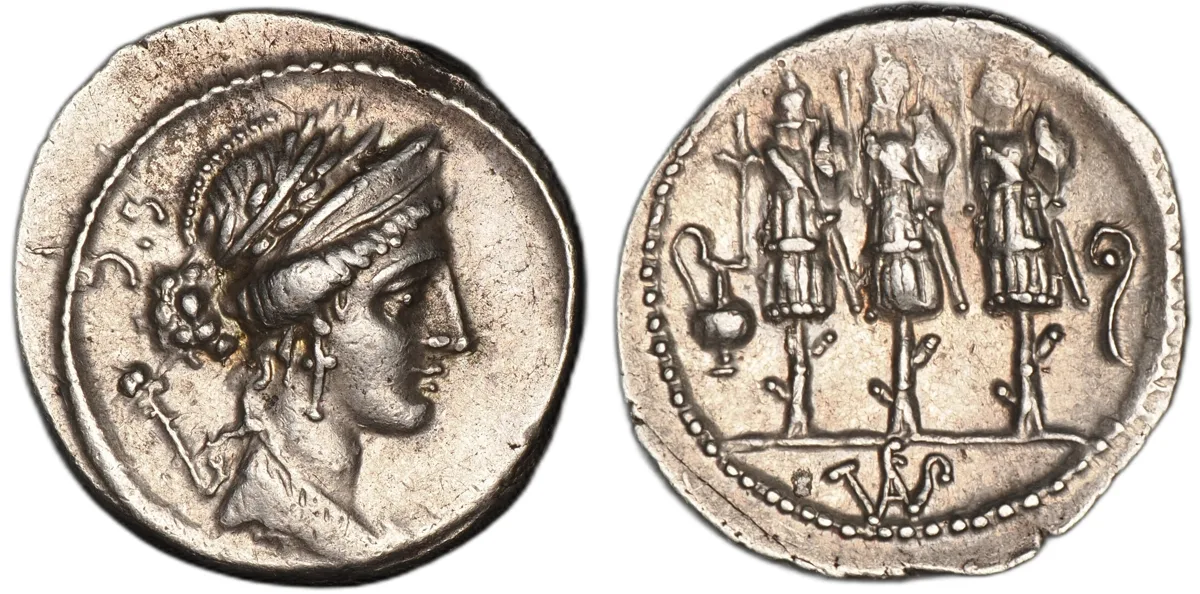 Faustus Cornelius Sulla. Denarius, Rome, 56 BC