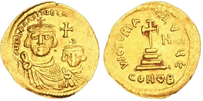 Heraclius with Heraclius Constantine, 616-625. AV Solidus, Constantinople