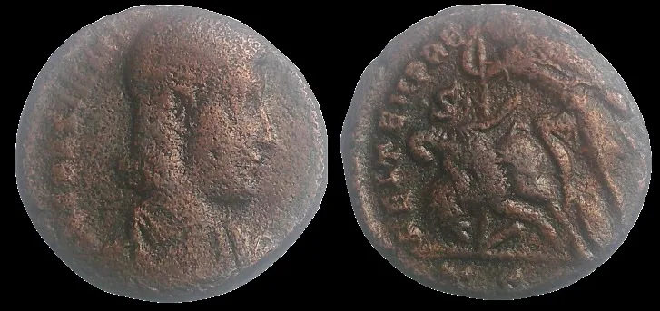 Roman Constantius II Fallen Horseman (Struck 350-355 AD) AE 18.7mm 3.93gm Reduced Centenionalis, Thessalonica Mint