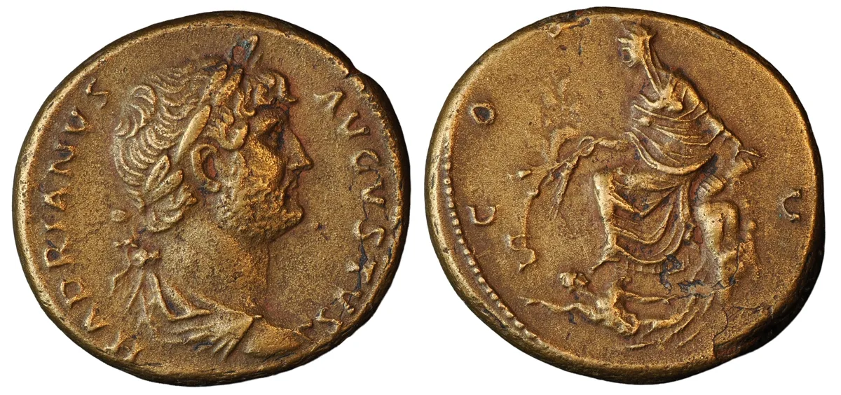HADRIAN, AD 117-138. Æ As