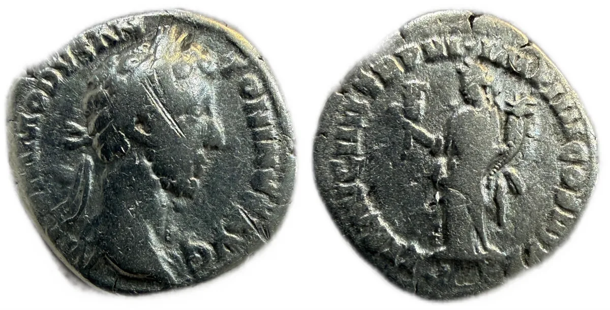 Commodus. Denarius. 182 AD. Rome. (Ric-III 36a)