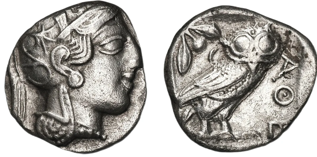Attica, Athens. AR Tetradrachm.