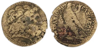 Ptolemy III Euergetes or Ptolemy IV Philopator - AE Tetrobol