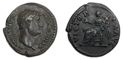 Hadrian, 117-138 Denarius Rome 136