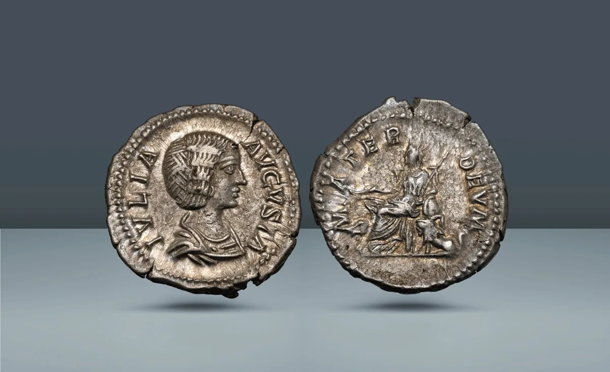 Roman Empire. Julia Domna, wife of Septimius Severus, Rome, c. 196-211 AD