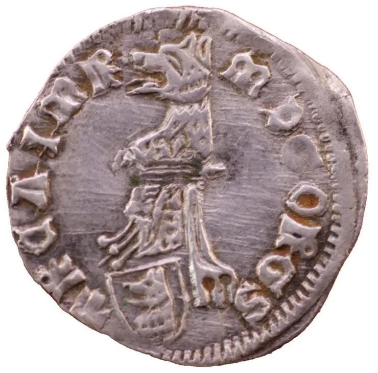 Principality of Zeta Balša rare coin 1 grosso 1403-1421