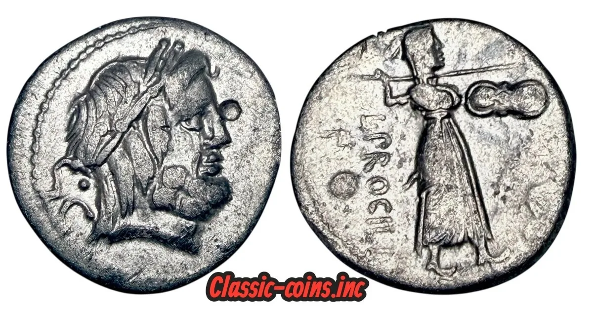 Roman Republic, L. Procilius L.f., c. 80 B.C.