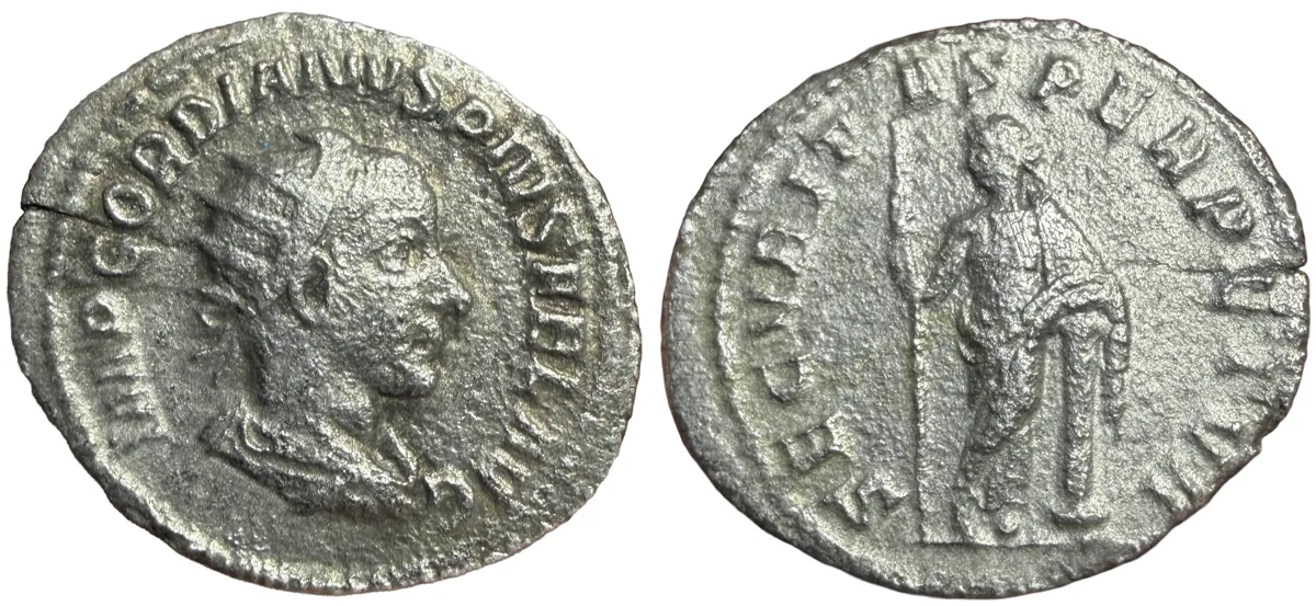 Gordian III. AD 238-244. AR Antoninianus.