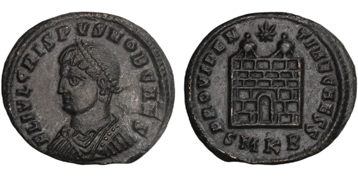 Crispus, as Caesar, AE3 Centenionalis