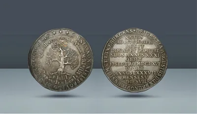 Germany, Braunschweig and Lüneburg. August, the young, Duke of Braunschweig-Wolfenbüttel. 1635-1666. Manufactured 1666