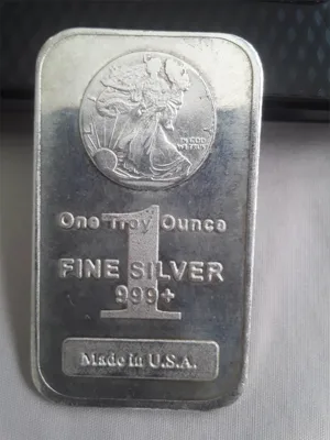 1 oz Walking liberty silver bar