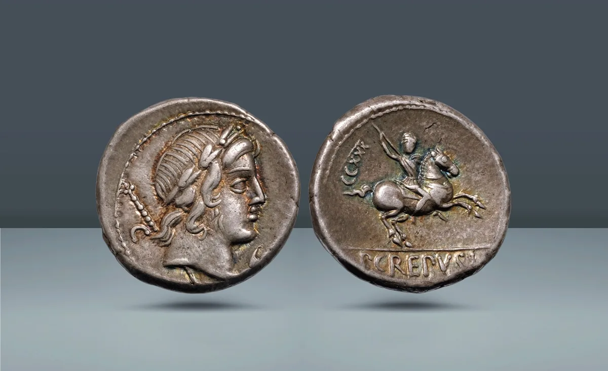 Roman Republic. Pub. Crepusius, Rome, c. 82 BC