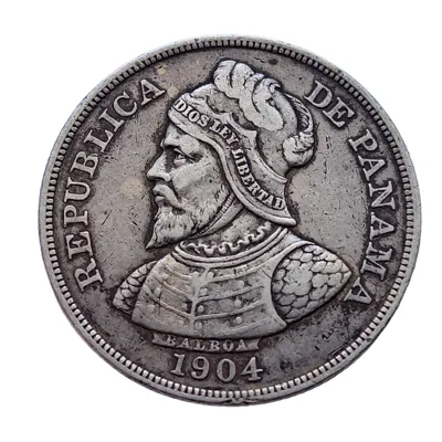 PANAMA. 25 Centesimos, 1904. Philadelphia Mint.