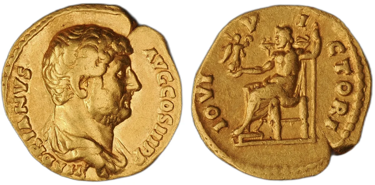 HADRIAN, AD 117-138. AV Aureus