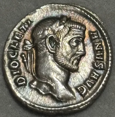 Diocletian 284-305 Argenteus Rome