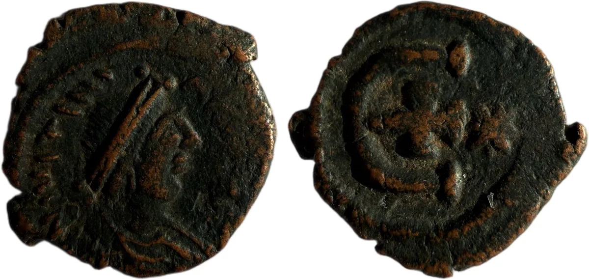 Justinian I The Great Pentanummium