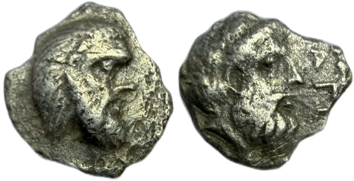 CILICIA. Nagidos. AR Obol. circa 400-380 BC.