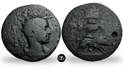 JUDAEA, Jerusalem. Herennius Etruscus. 249-251 CE
