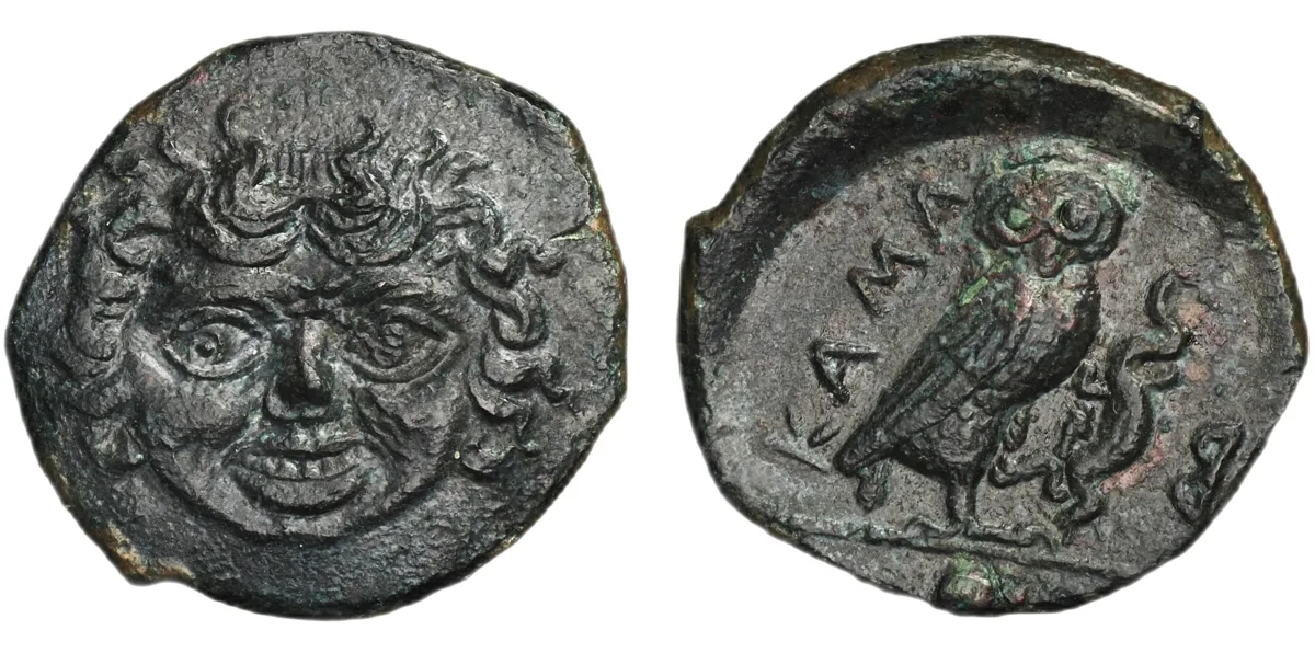 Sicily, Camarina. Circa 420-405 BC. Uncia