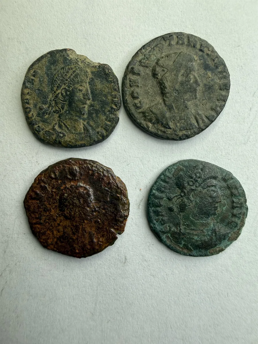 4 LRBC (Late Roman Bronze Coins)