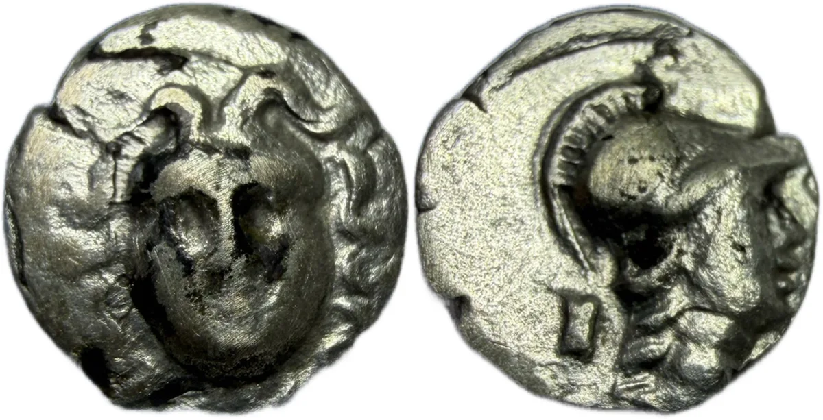 PISIDIA, Selge. AR Obol. circa 350-300 BC.