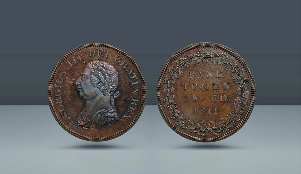 GREAT BRITAIN. George III. 1738-1820. Struck, c. 1811.