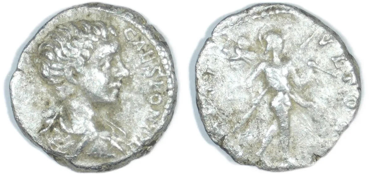 Caracalla as Caesar (AD 196-198). AR Denarius. Rome Mint.