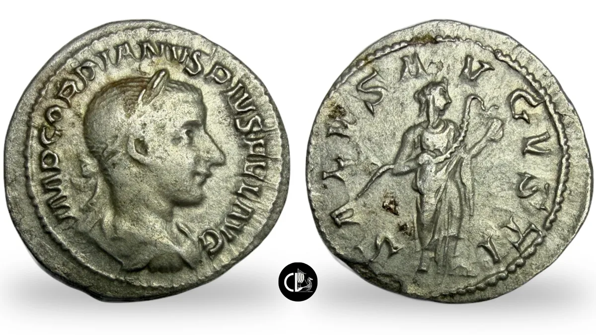 Gordian III. AR Denarius. Rome. AD 238-244