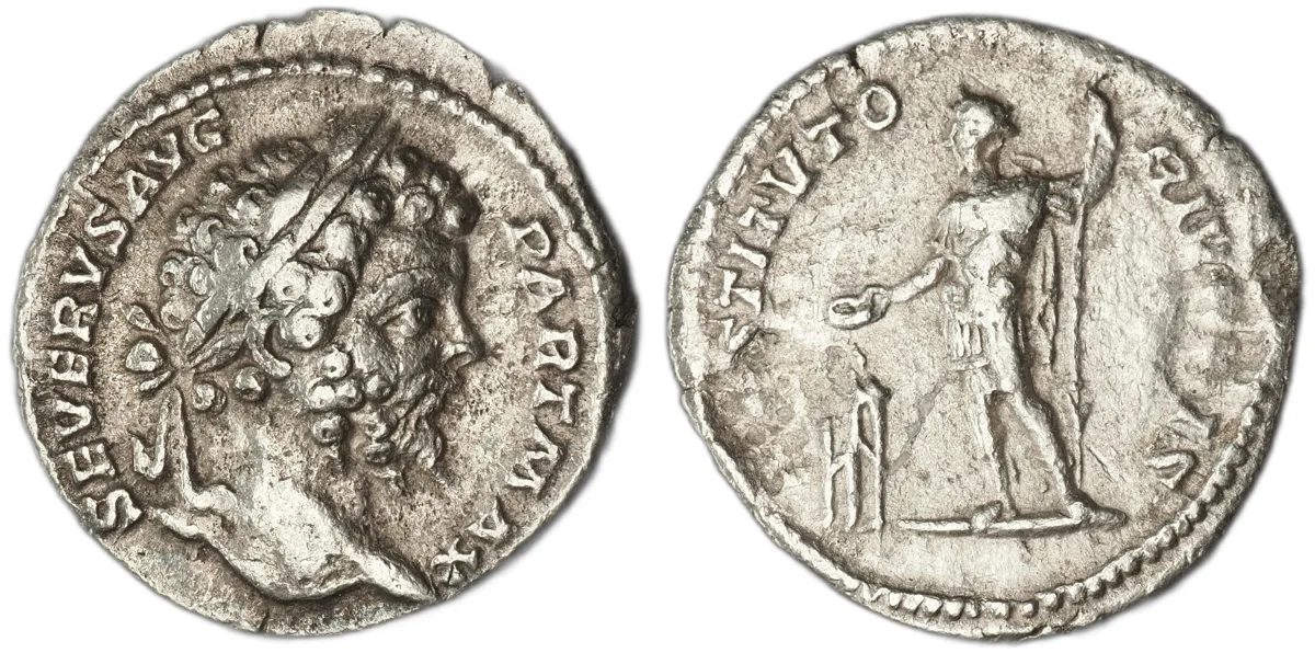 Septimius Severus, denarius, silver, reign 193-211, minted 200-201