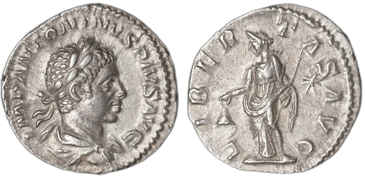 Elagabalus, denarius, silver, reign 218–222, minted 218–222