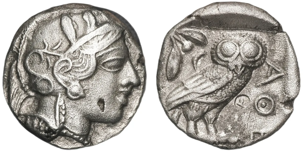 Attica, Athens. AR Tetradrachm.