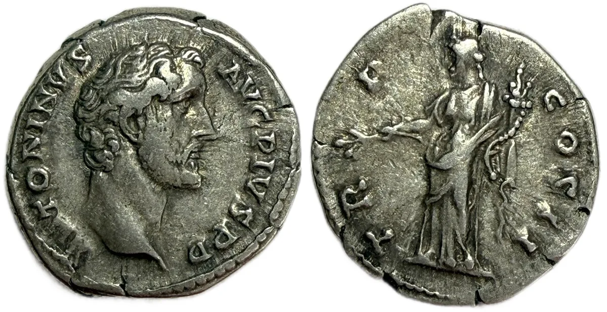 Antoninus Pius (AD 138-161) denarius