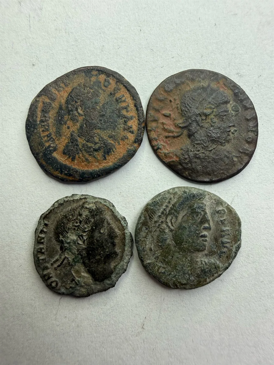 4 LRBC (Late Roman Bronze Coins)