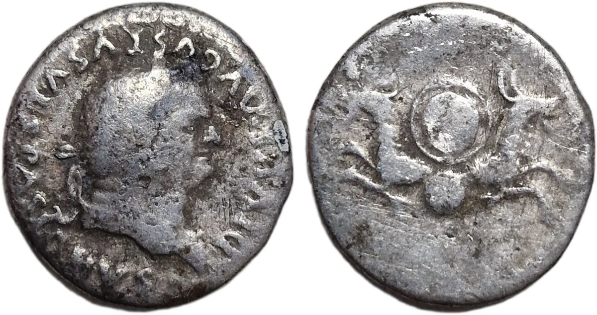 vespasian denarius 80-81 AD