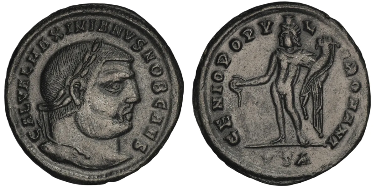 Galerius, as Caesar, Follis