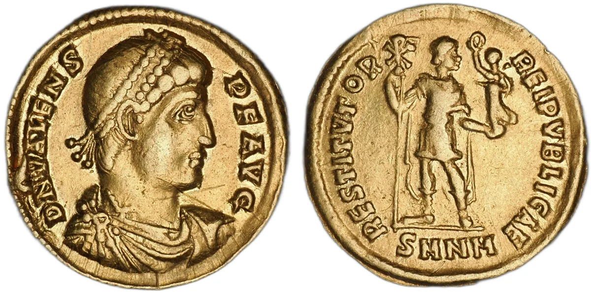 Valens. AV Solidus.