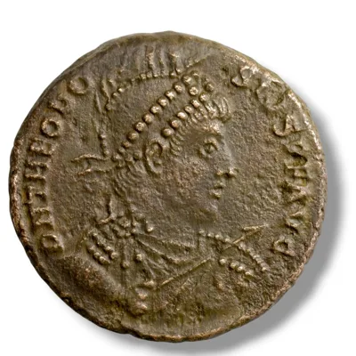Theodosius I (379-395 AD) – Bronze Follis (AE2)