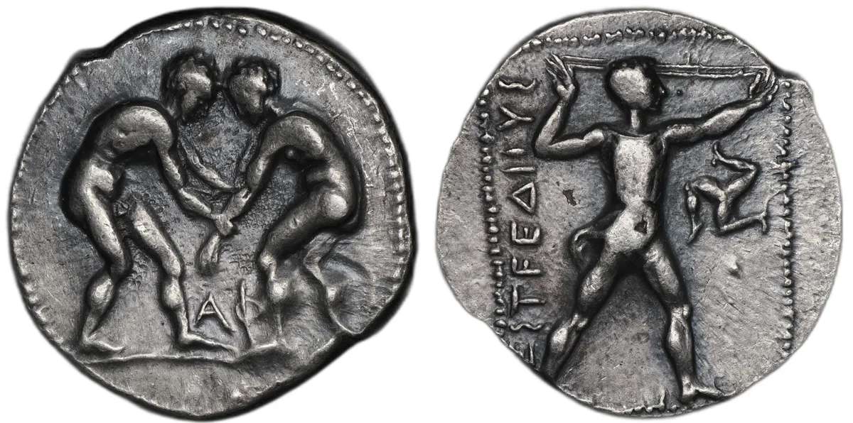 Pamphylia. Aspendos. Circa 380–325 BC. AR Stater