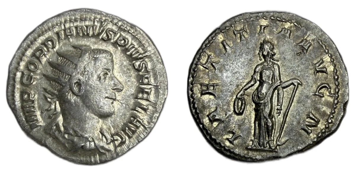 Gordian III, 238-244 Antoninianus Rome circa 241-243 5.01 Grams, AR Antonianinus