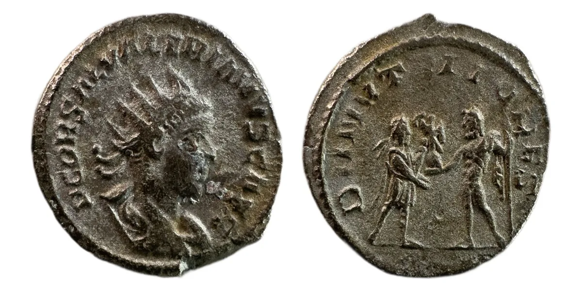 Saloninus — Antoninianus, DII NVTRITORES