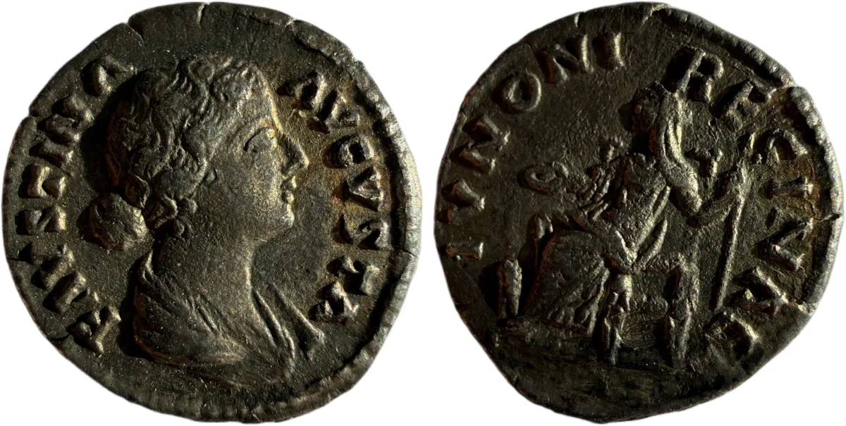Faustina II Denarius