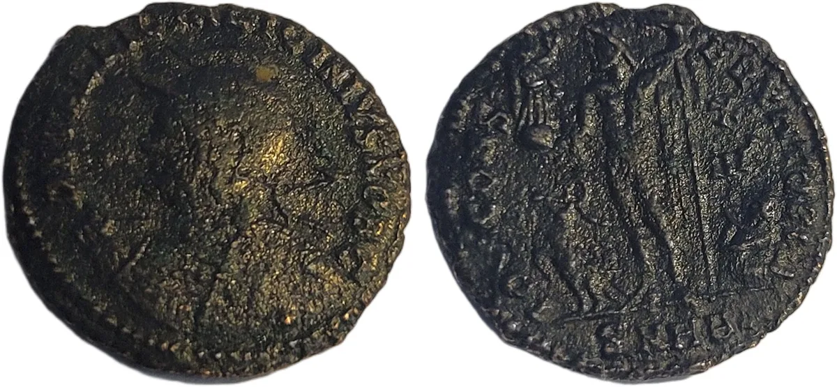 Licinius II Iovi Conservatori AE4