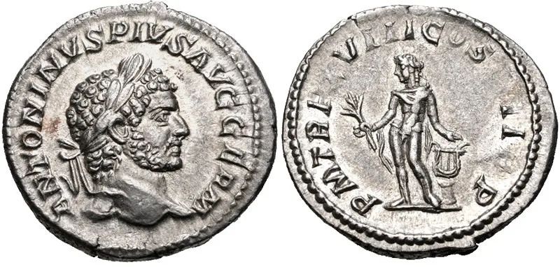Caracalla. AD 198-217. AR Denarius